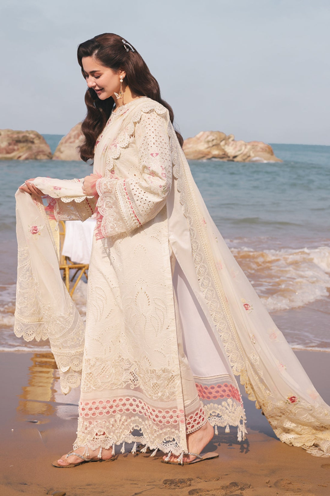 Imrozia Premium | Hania Luxury Lawn 25 | SL 76 Irha by Imrozia Premium - Designer Dress - Type: Ladies Clothes - Available at Libayah - 100% Original