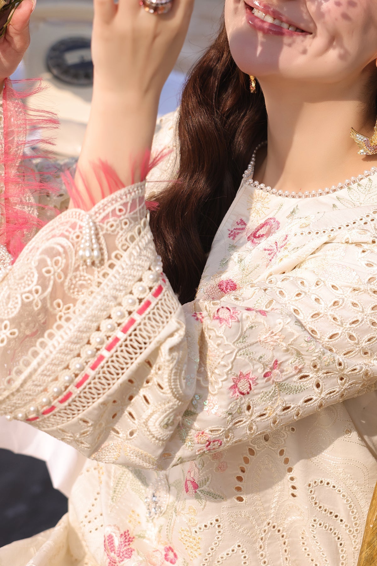 Imrozia Premium | Hania Luxury Lawn 25 | SL 76 Irha by Imrozia Premium - Designer Dress - Type: Ladies Clothes - Available at Libayah - 100% Original