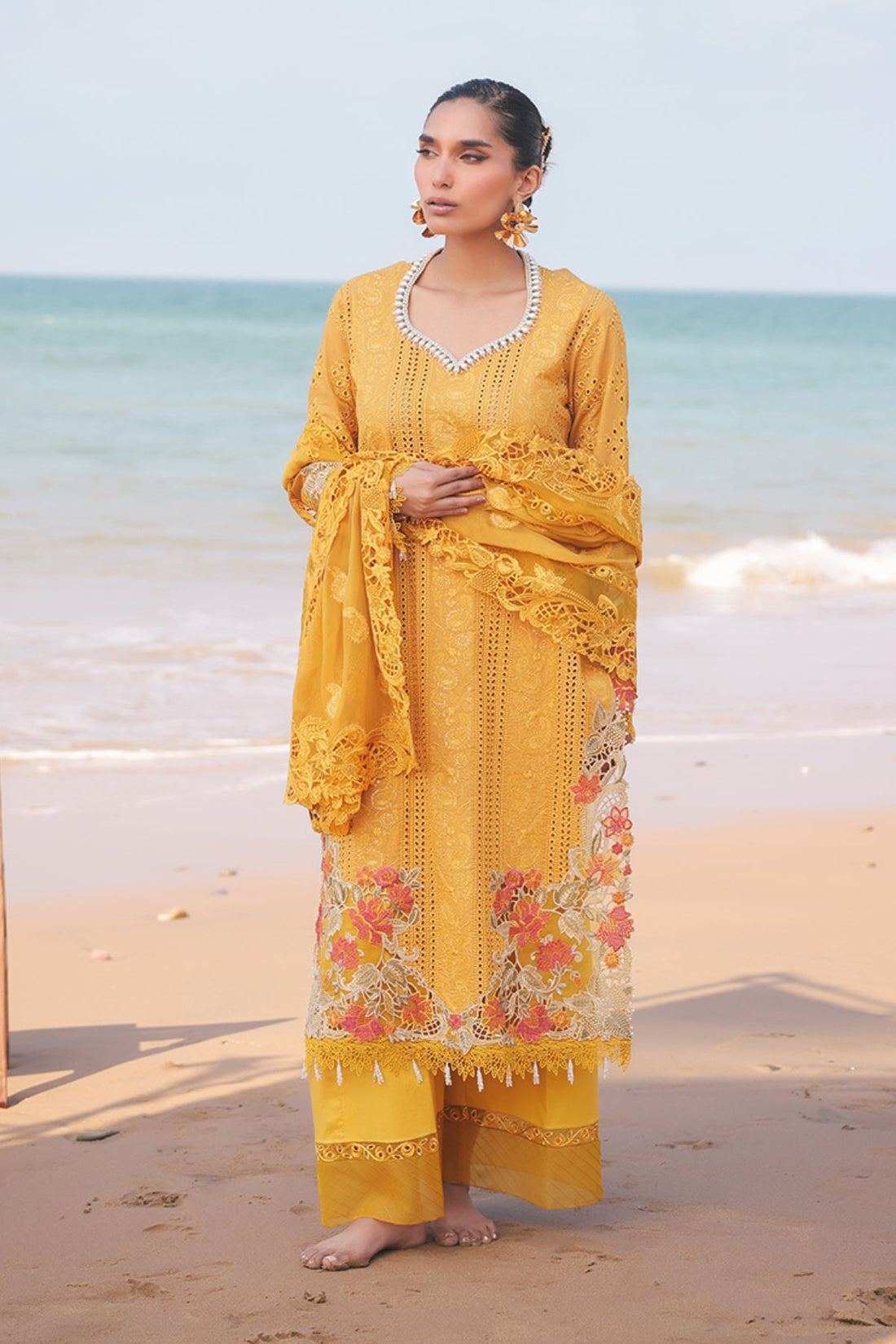 Imrozia Premium | Hania Luxury Lawn 25 | SL 78 A Havia by Imrozia Premium - Designer Dress - Type: Ladies Clothes - Available at Libayah - 100% Original