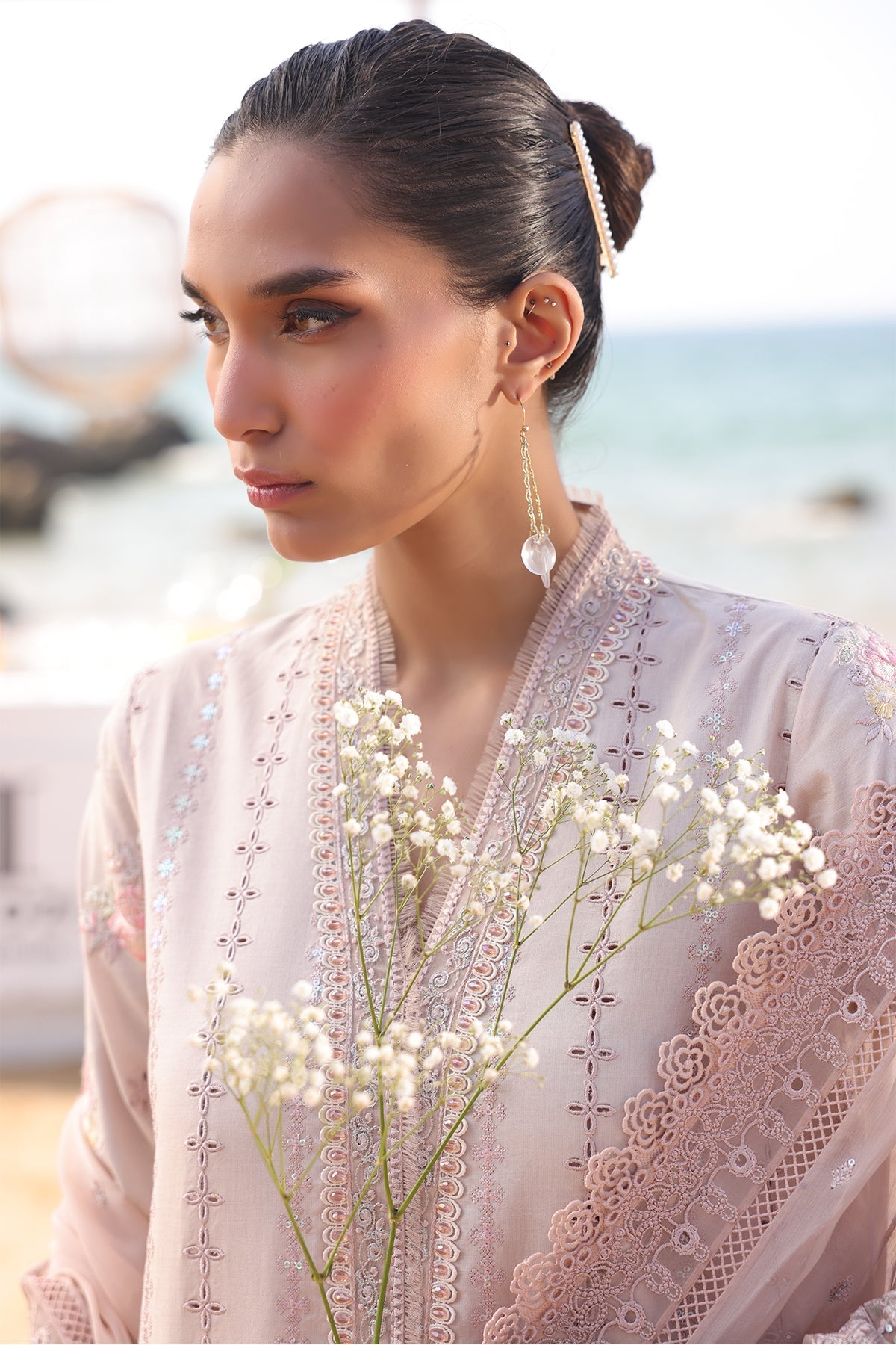 Imrozia Premium | Hania Luxury Lawn 25 | SL 79 Kiswa by Imrozia Premium - Designer Dress - Type: Ladies Clothes - Available at Libayah - 100% Original