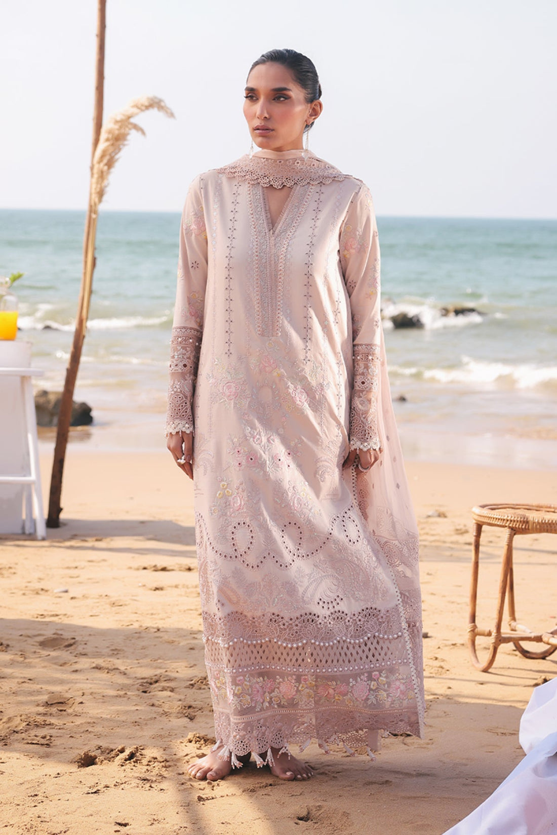 Imrozia Premium | Hania Luxury Lawn 25 | SL 79 Kiswa by Imrozia Premium - Designer Dress - Type: Ladies Clothes - Available at Libayah - 100% Original