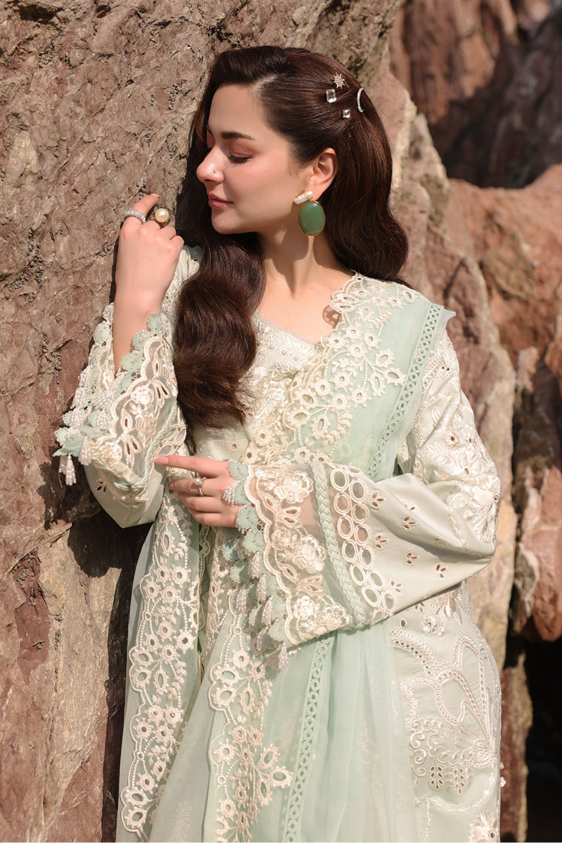 Imrozia Premium | Hania Luxury Lawn 25 | SL 80 Zimal by Imrozia Premium - Designer Dress - Type: Ladies Clothes - Available at Libayah - 100% Original