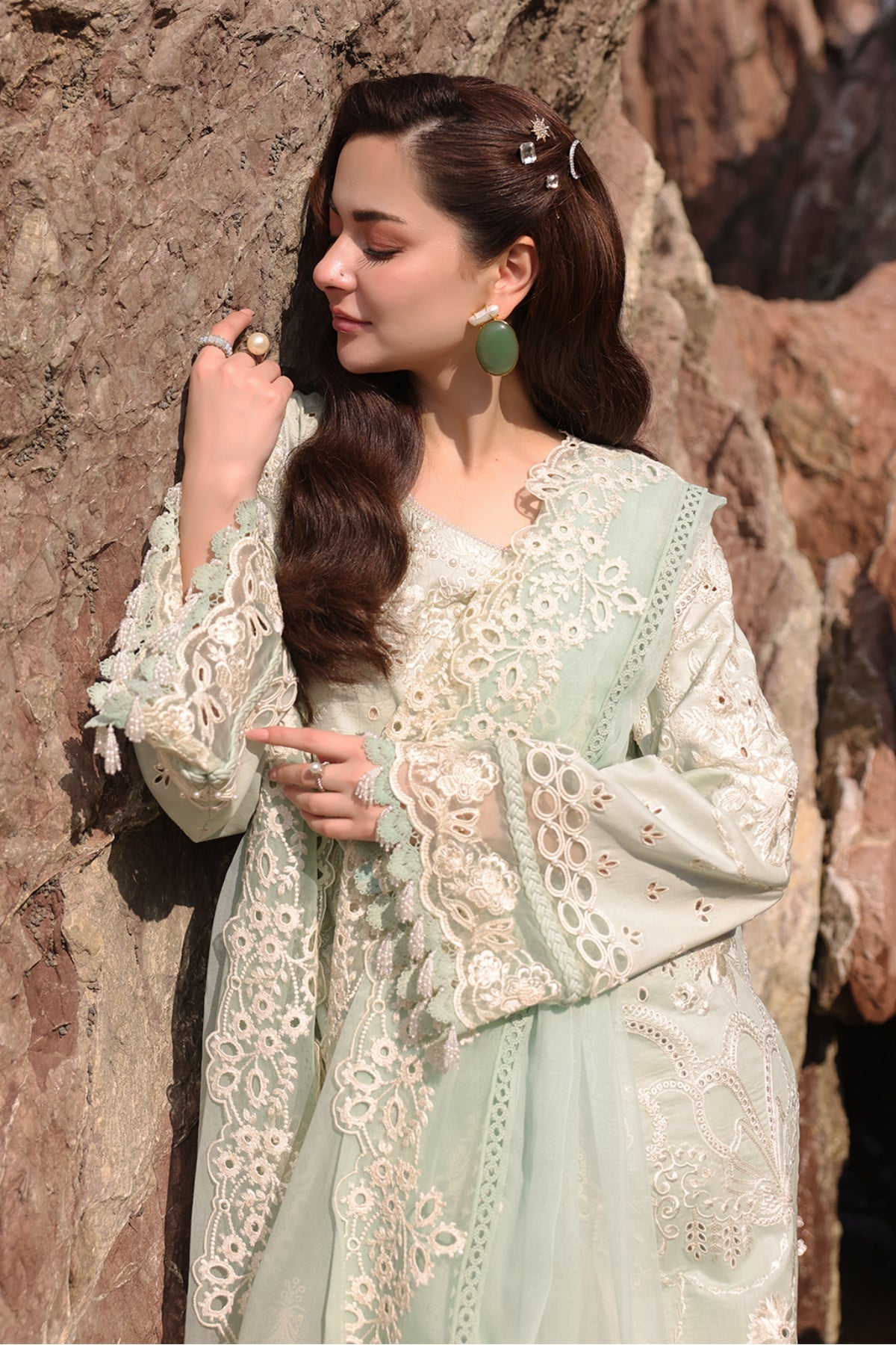 Imrozia Premium | Hania Luxury Lawn 25 | SL 80 Zimal by Imrozia Premium - Designer Dress - Type: Ladies Clothes - Available at Libayah - 100% Original