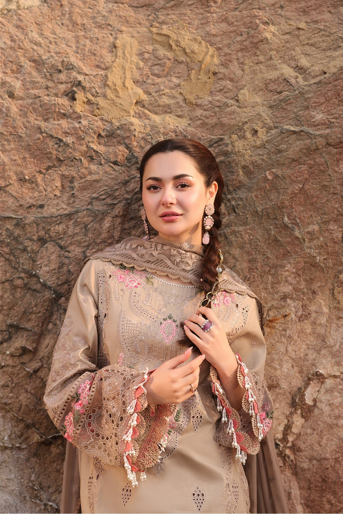 Imrozia Premium | Hania Luxury Lawn 25 | SL 81 Alyana by Imrozia Premium - Designer Dress - Type: Ladies Clothes - Available at Libayah - 100% Original