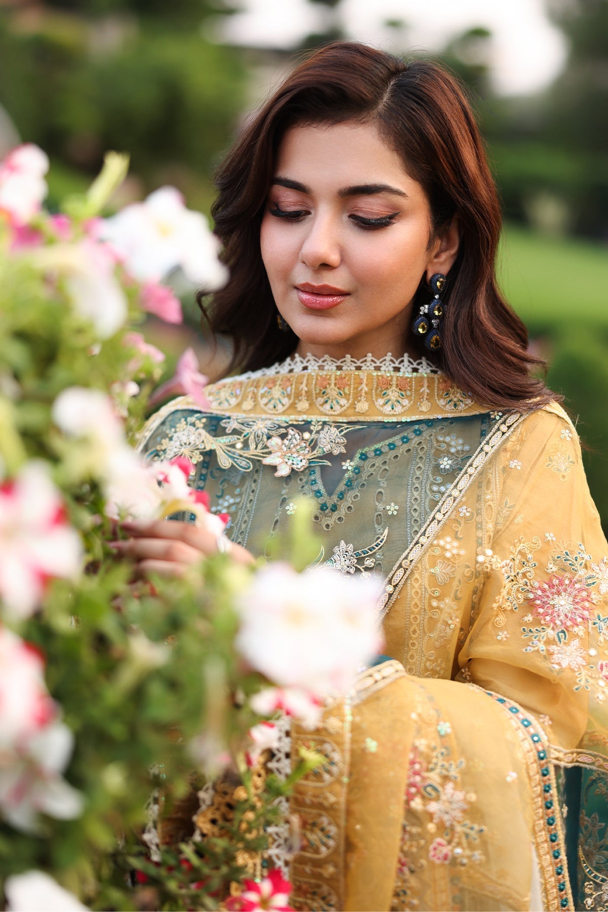 Imrozia Premium | Hayam Luxury Lawn 25 | SL 92 SHAKIRA by Imrozia Premium - Designer Dress - Type: Ladies Clothes - Available at Libayah - 100% Original