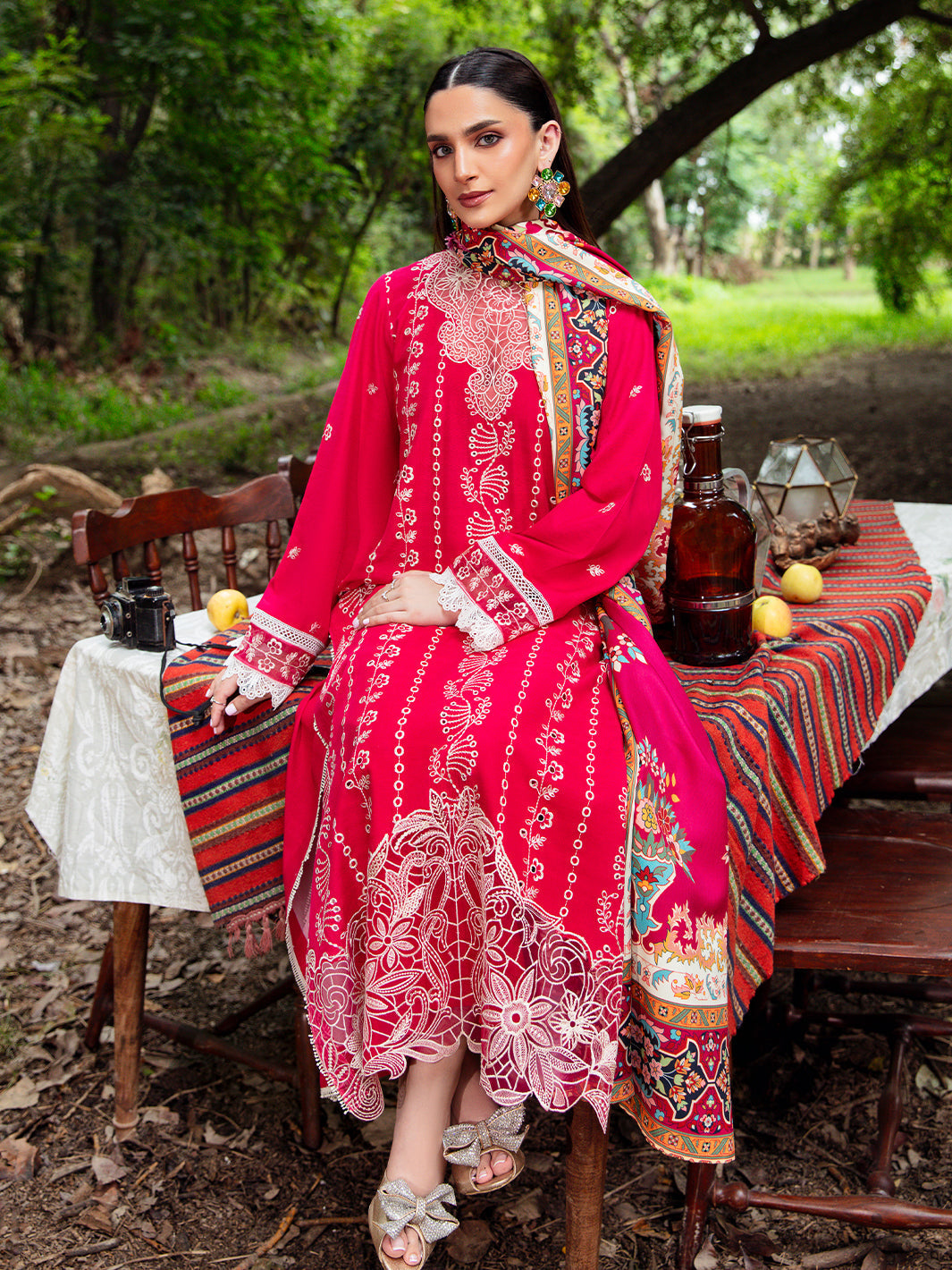 Mahnur | Hazel Winter 24 | SORAYA by Mahnur - Designer Dress - Type: Luxury - Available at Libayah - 100% Original