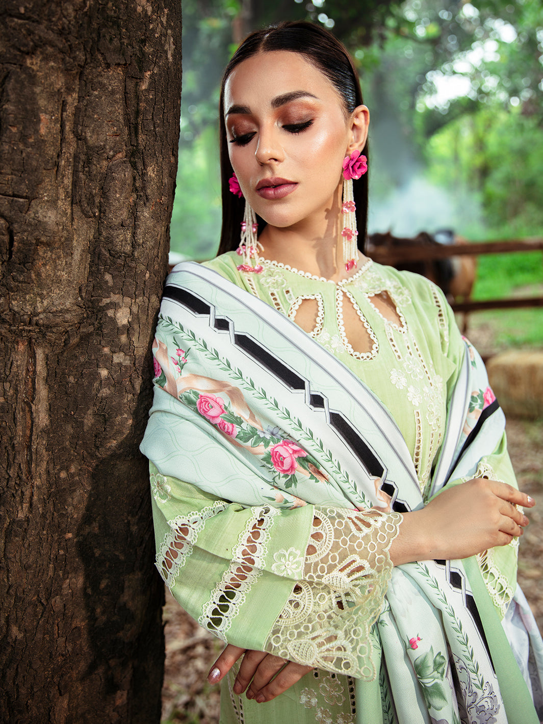 Mahnur | Hazel Winter 24 | STELLA by Mahnur - Designer Dress - Type: Luxury - Available at Libayah - 100% Original