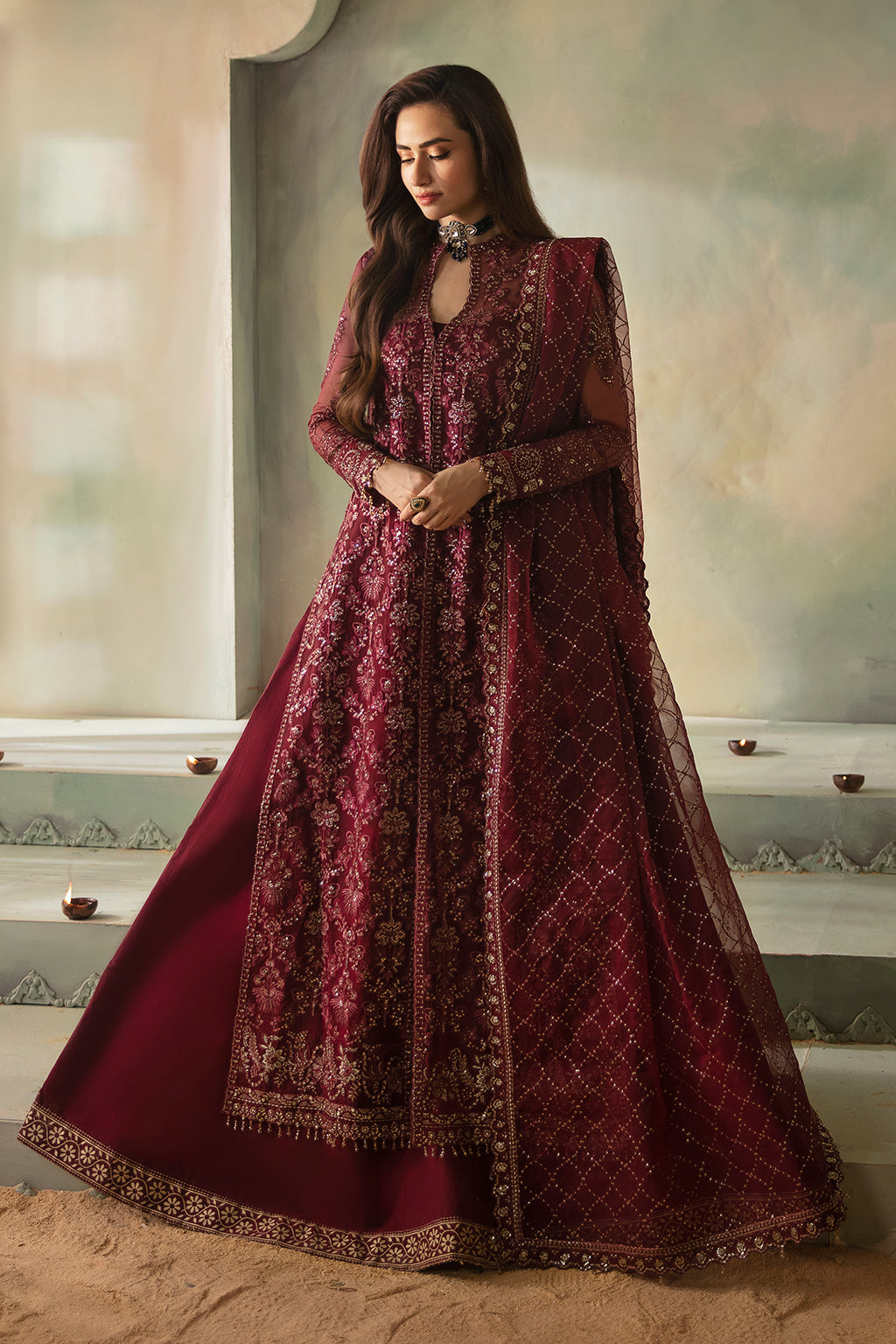 Saad Shaikh | Elana Wedding Formals |   Leila by Saad Shaikh - Designer Dress - Type: Ladies Clothes - Available at Libayah - 100% Original