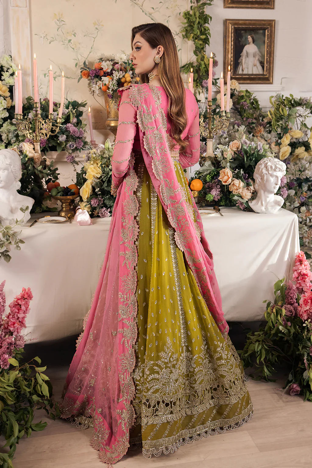 Saad Shaikh | Panache Luxury Chiffon 24 | Taskheer by Saad Shaikh - Designer Dress - Type: Ladies Clothes - Available at Libayah - 100% Original