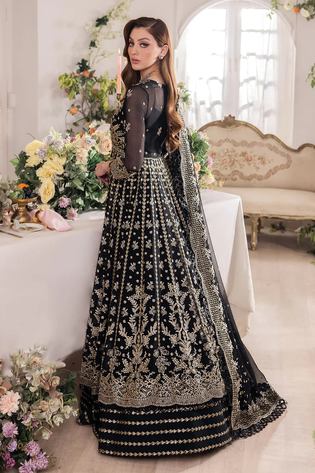 Saad Shaikh | Panache Luxury Chiffon 24 | Rayam by Saad Shaikh - Designer Dress - Type: Ladies Clothes - Available at Libayah - 100% Original