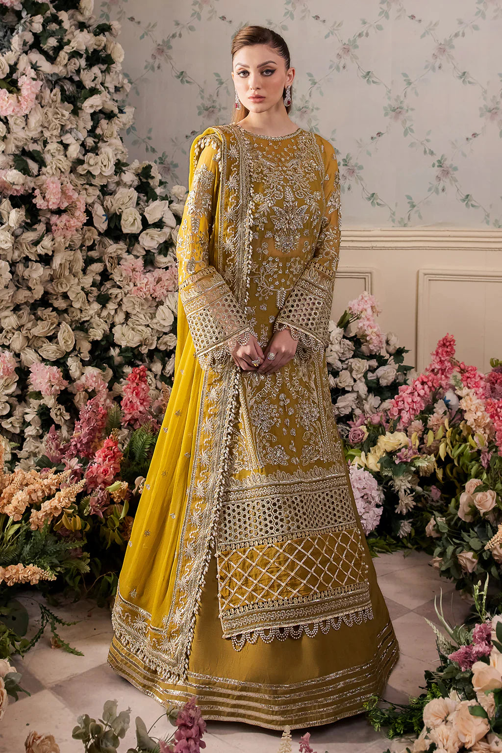 Saad Shaikh | Panache Luxury Chiffon 24 | Ramz by Saad Shaikh - Designer Dress - Type: Ladies Clothes - Available at Libayah - 100% Original