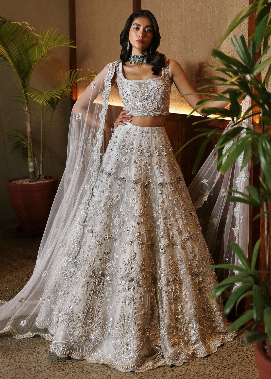 Sadaf Fawad Khan | Late Checkout at the Fred | Pearl River by Sadaf Fawad Khan - Designer Dress - Type: Ladies Clothes - Available at Libayah - 100% Original