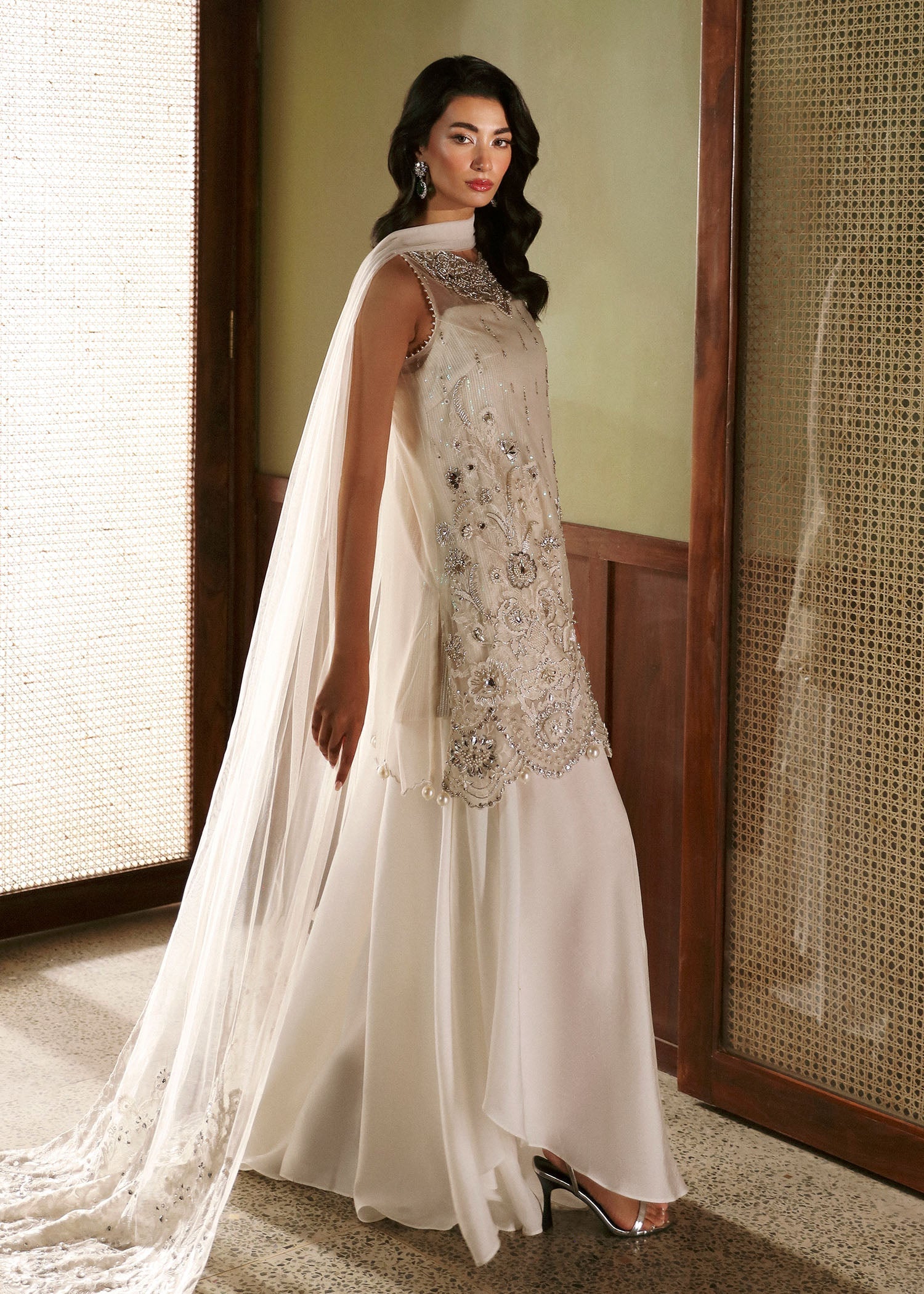 Sadaf Fawad Khan | Late Checkout at the Fred | Shyla by Sadaf Fawad Khan - Designer Dress - Type: Ladies Clothes - Available at Libayah - 100% Original