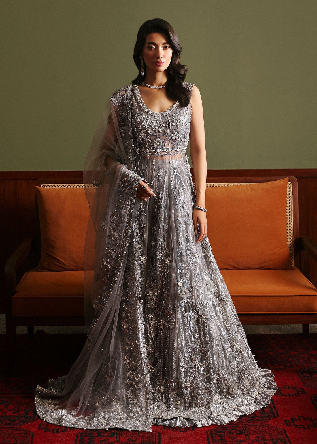Sadaf Fawad Khan | Late Checkout at the Fred | Leis by Sadaf Fawad Khan - Designer Dress - Type: Ladies Clothes - Available at Libayah - 100% Original