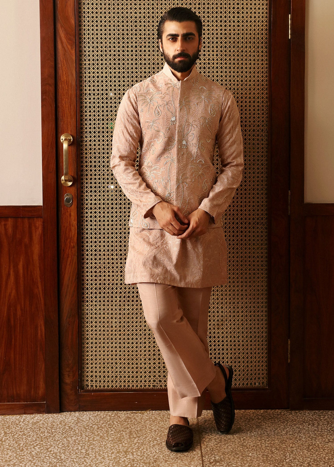 Pakistani Menswear | Sadaf Fawad Khan | Aahil by Sadaf Fawad Khan - Designer Dress - Type: MensWear - Available at Libayah - 100% Original