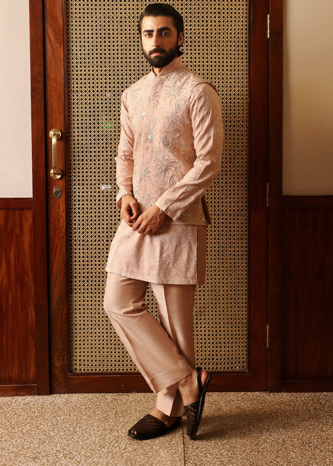 Pakistani Menswear | Sadaf Fawad Khan | Aahil by Sadaf Fawad Khan - Designer Dress - Type: MensWear - Available at Libayah - 100% Original