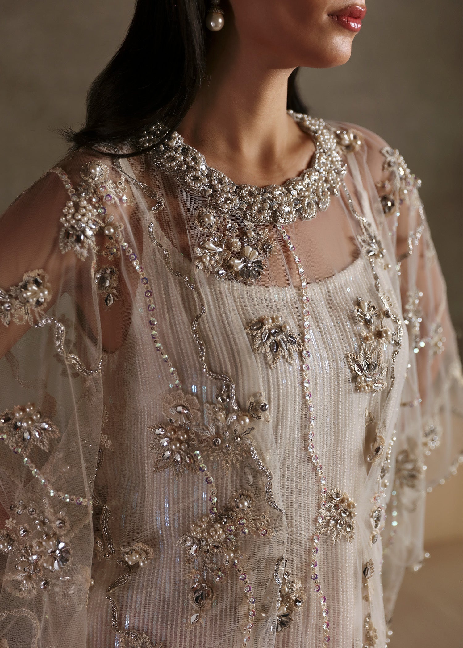 Sadaf Fawad Khan | Late Checkout at the Fred | Ellie by Sadaf Fawad Khan - Designer Dress - Type: Ladies Clothes - Available at Libayah - 100% Original
