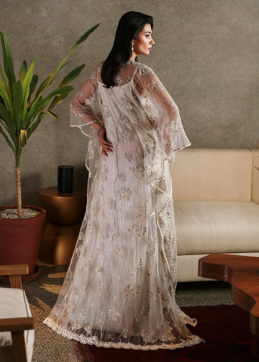Sadaf Fawad Khan | Late Checkout at the Fred | Ellie by Sadaf Fawad Khan - Designer Dress - Type: Ladies Clothes - Available at Libayah - 100% Original