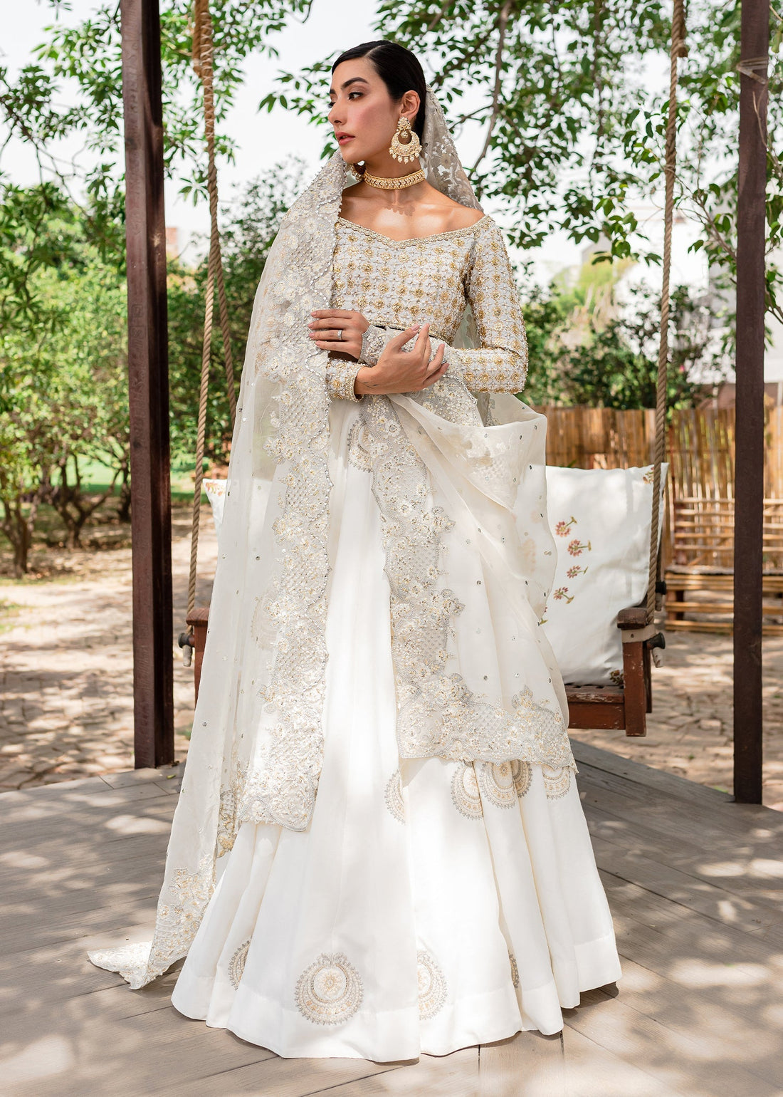 Sadaf Fawad Khan | Zinnia Festive Formals | Aynur by Sadaf Fawad Khan - Designer Dress - Type: Ladies Clothes - Available at Libayah - 100% Original