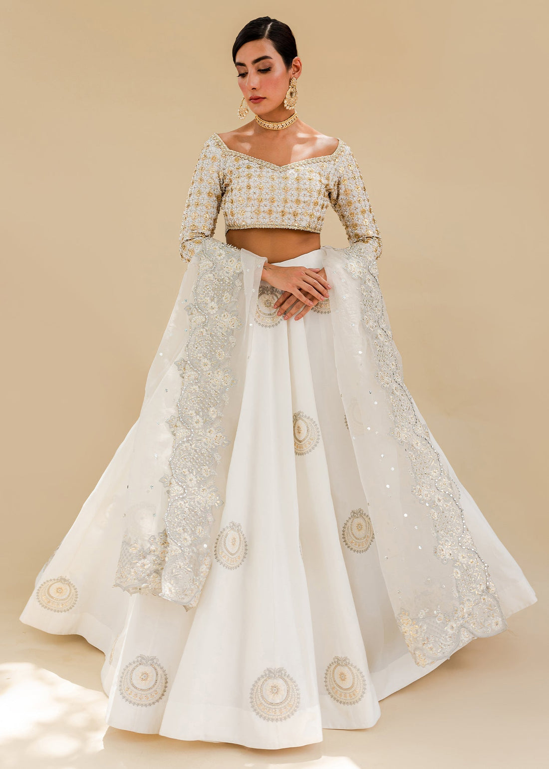 Sadaf Fawad Khan | Zinnia Festive Formals | Aynur by Sadaf Fawad Khan - Designer Dress - Type: Ladies Clothes - Available at Libayah - 100% Original