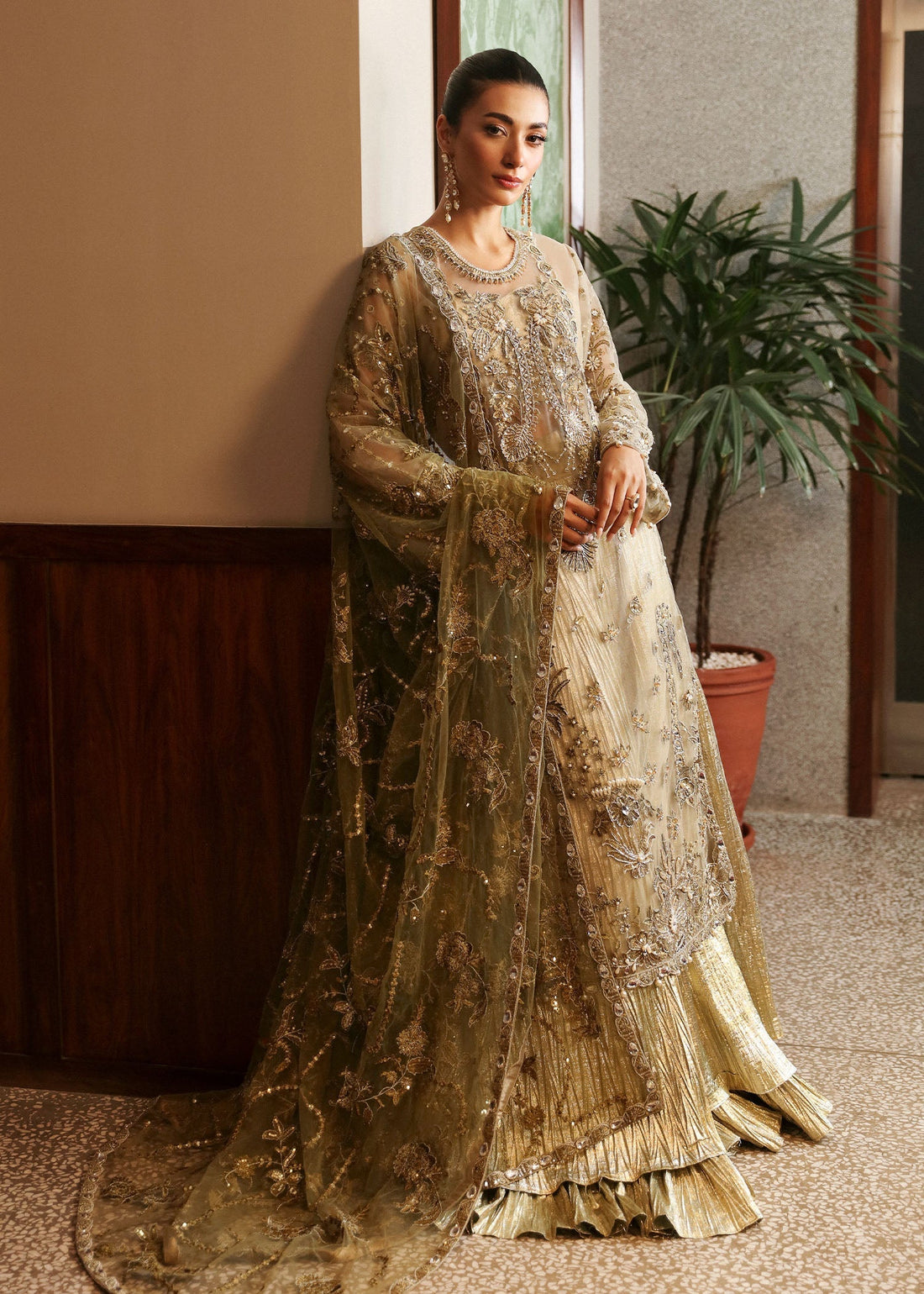Sadaf Fawad Khan | Late Checkout at the Fred | Olea by Sadaf Fawad Khan - Designer Dress - Type: Ladies Clothes - Available at Libayah - 100% Original