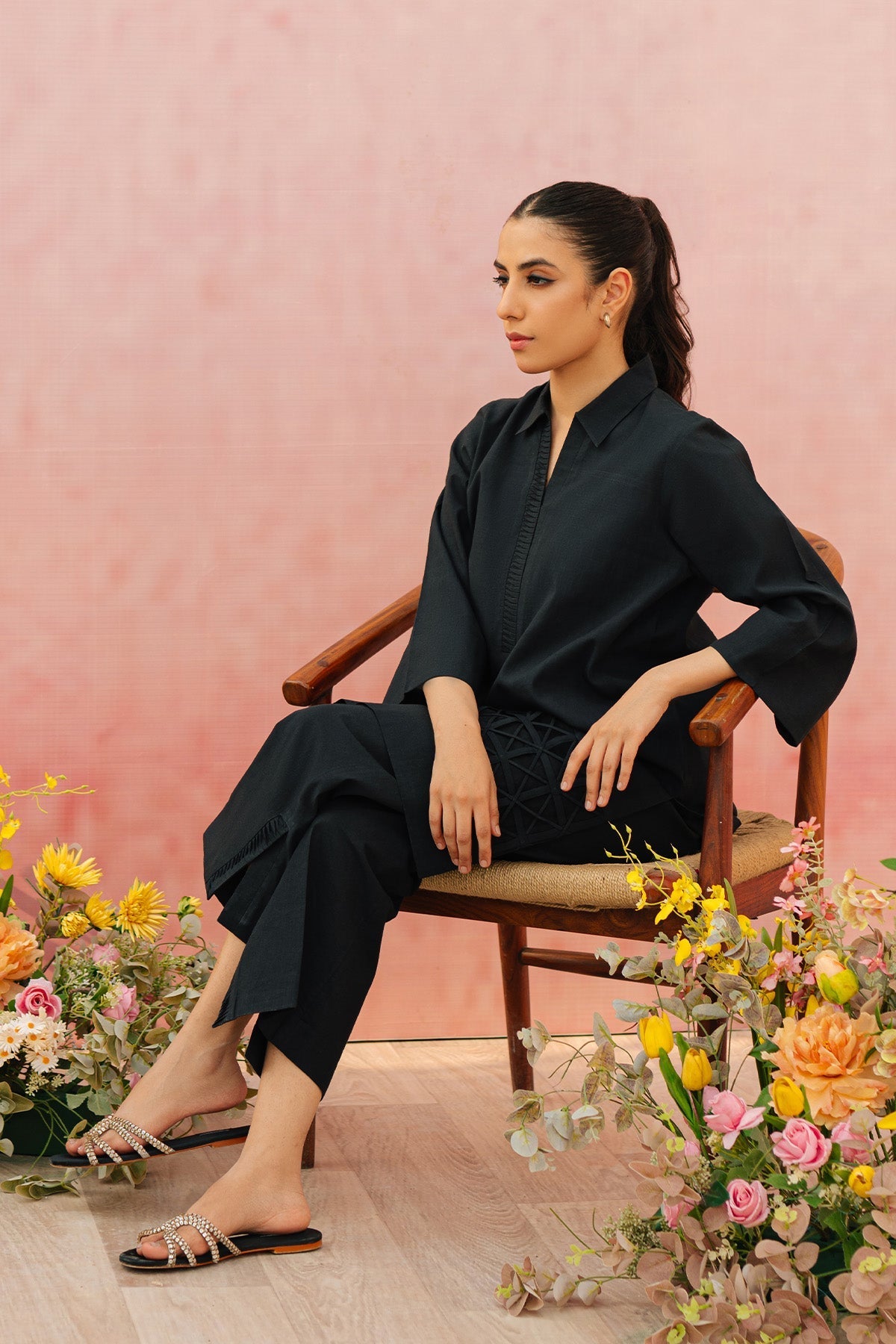 Sahar | Co Ord Sets |  Edge by Sahar - Designer Dress - Type: Ladies Clothes - Available at Libayah - 100% Original