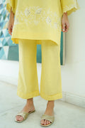 Sahar | Co Ord Sets |  Yellow Meringue by Sahar - Designer Dress - Type: Ladies Clothes - Available at Libayah - 100% Original