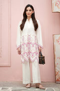 Sahar | Ready to Wear | Vanilla Veil by Sahar - Designer Dress - Type: Ladies Clothes - Available at Libayah - 100% Original