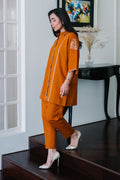 Sahar | Ready to Wear | Saffron Sunset by Sahar - Designer Dress - Type: Ladies Clothes - Available at Libayah - 100% Original