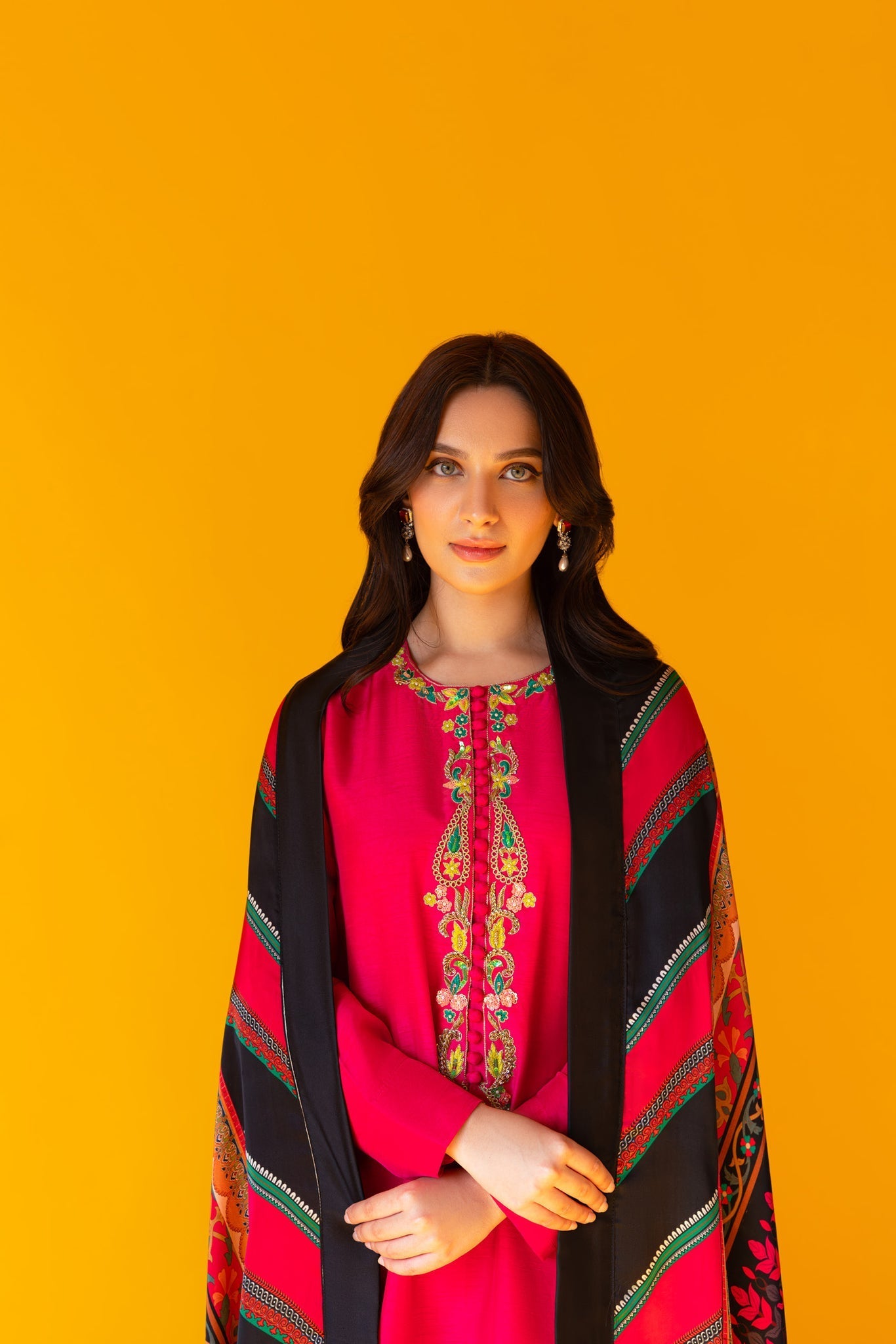 Sammy K | Satrangi Eid Edit | ZINNIA by Sammy K - Designer Dress - Type: Ladies Clothes - Available at Libayah - 100% Original