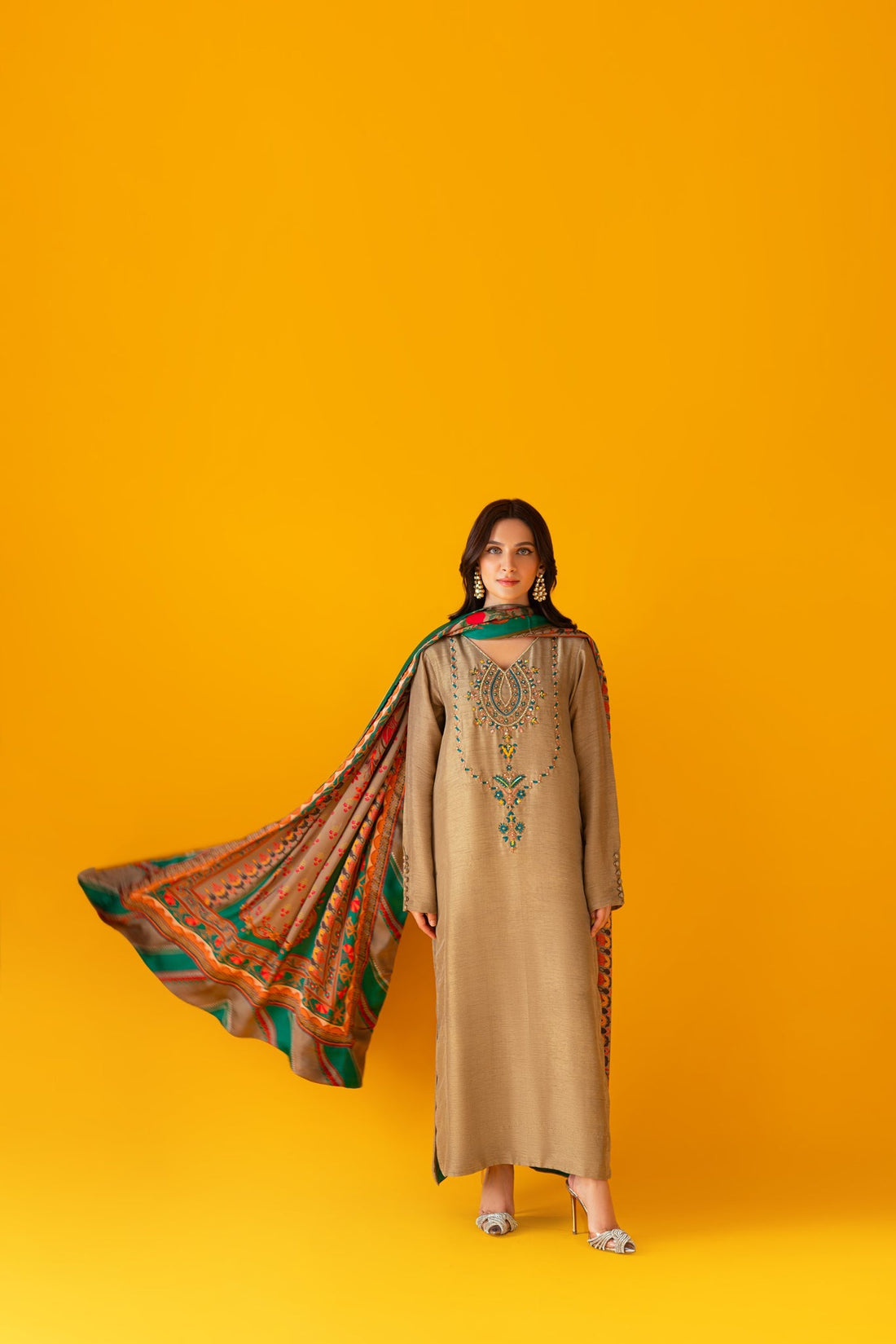 Sammy K | Satrangi Eid Edit | SAAGAR by Sammy K - Designer Dress - Type: Ladies Clothes - Available at Libayah - 100% Original