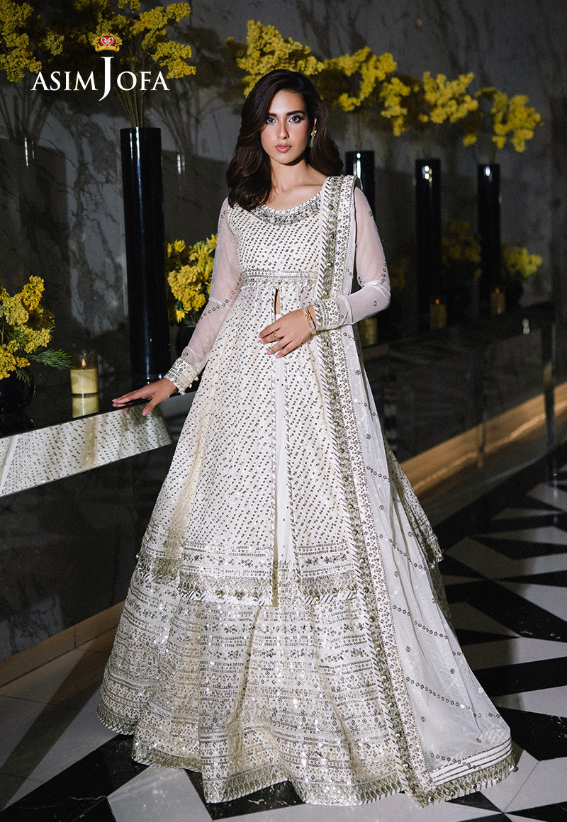 Asim Jofa | Festive Collection 25 | AJFF-09 by Asim Jofa - Designer Dress - Type: Ladies Clothes - Available at Libayah - 100% Original