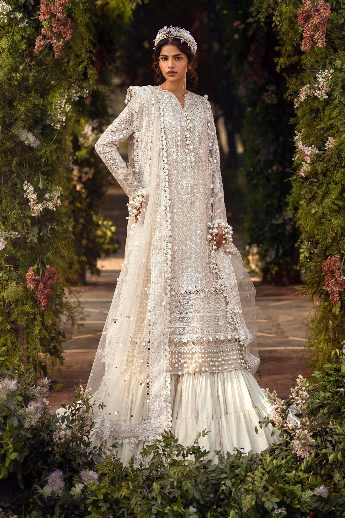 Sana Safinaz | Luxury Collection 24 | L241-002A-3CT by Sana Safinaz - Designer Dress - Type: Ladies Clothes - Available at Libayah - 100% Original