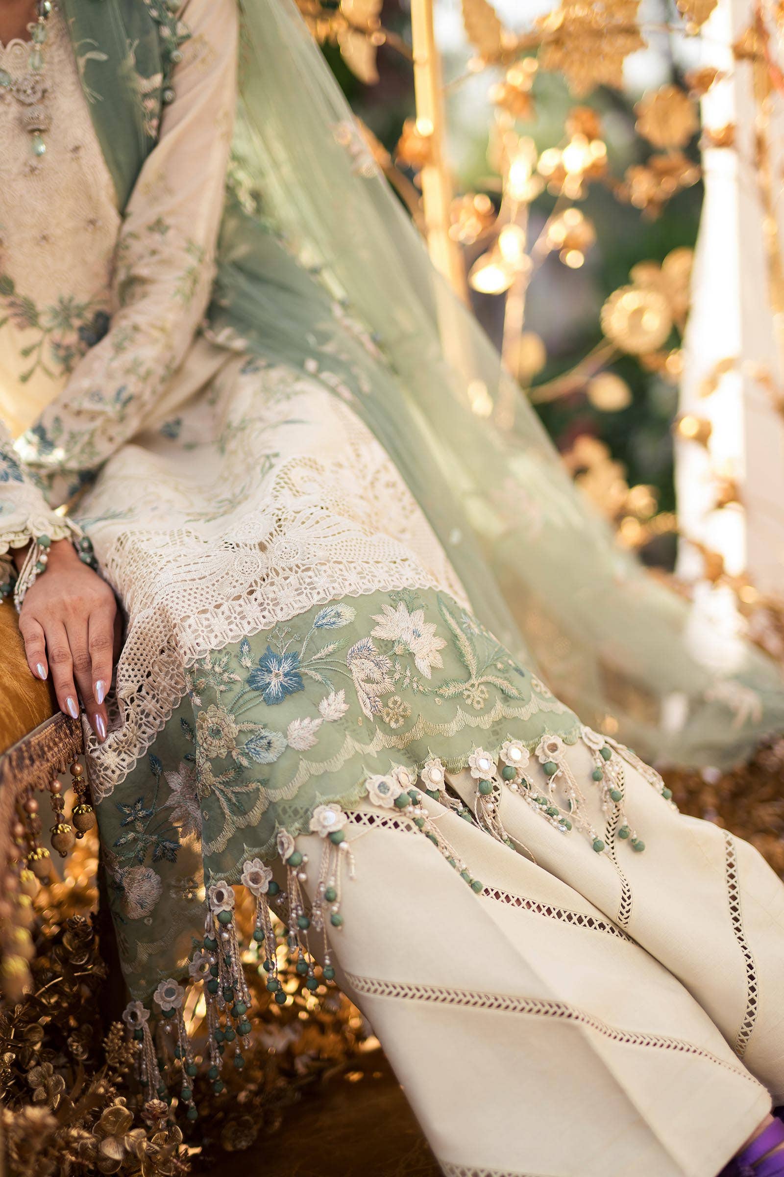 Sana Safinaz | Luxury Collection 24 | L241-003A-3CT by Sana Safinaz - Designer Dress - Type: Ladies Clothes - Available at Libayah - 100% Original