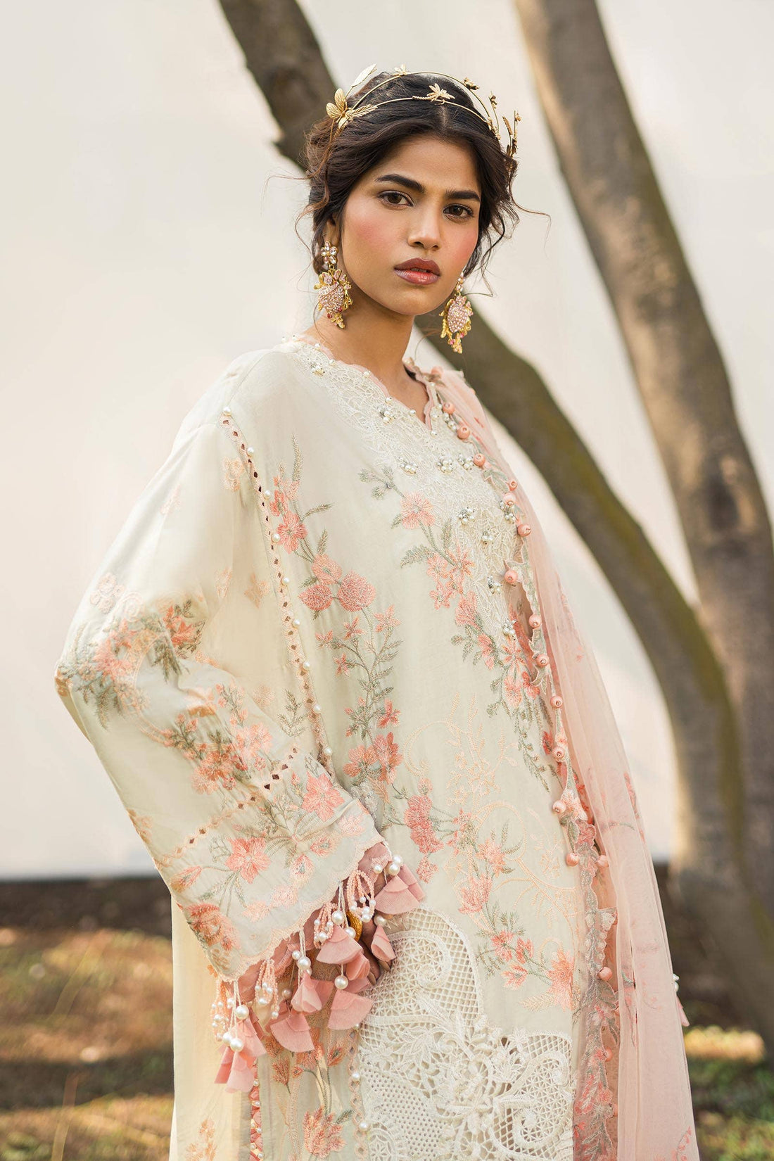 Sana Safinaz | Luxury Collection 24 | L241-003B-3CT by Sana Safinaz - Designer Dress - Type: Ladies Clothes - Available at Libayah - 100% Original