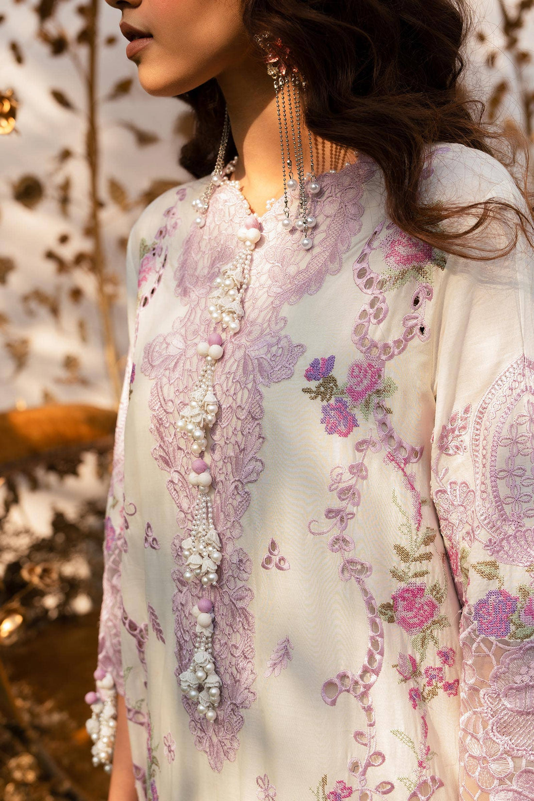 Sana Safinaz | Luxury Collection 24 | L241-004B-3CV by Sana Safinaz - Designer Dress - Type: Ladies Clothes - Available at Libayah - 100% Original