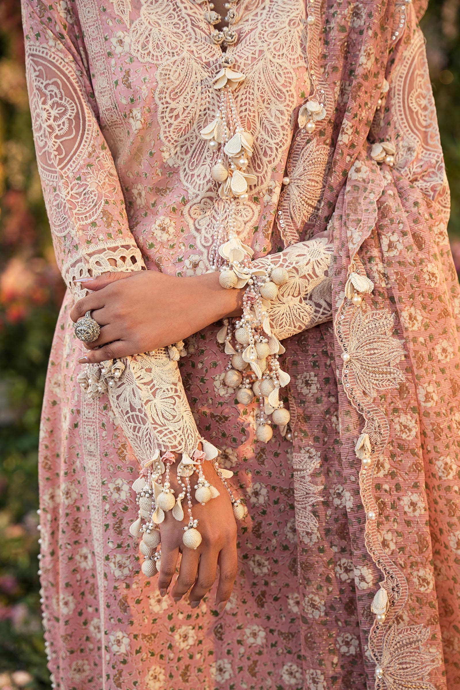 Sana Safinaz | Luxury Collection 24 | L241-005A-3CU by Sana Safinaz - Designer Dress - Type: Ladies Clothes - Available at Libayah - 100% Original