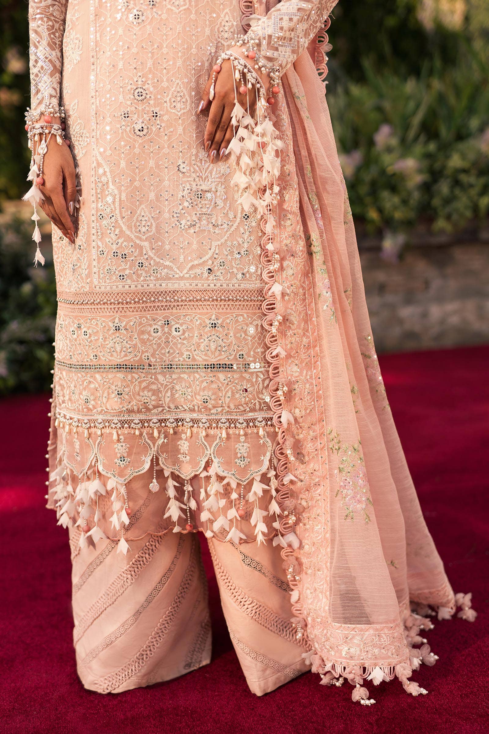 Sana Safinaz | Luxury Collection 24 | L241-006A-3CV by Sana Safinaz - Designer Dress - Type: Ladies Clothes - Available at Libayah - 100% Original