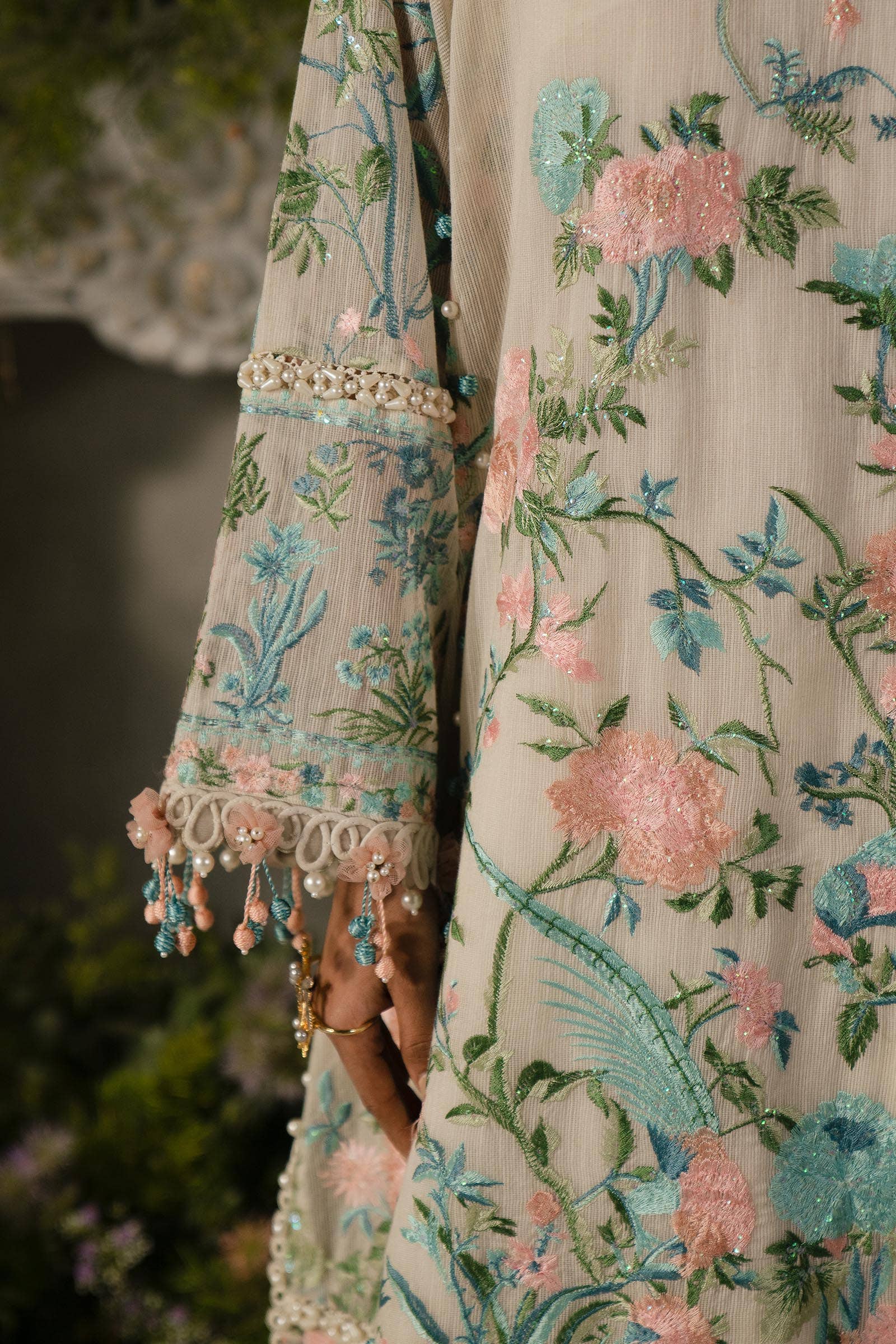 Sana Safinaz | Luxury Collection 24 | L241-009B-3CT by Sana Safinaz - Designer Dress - Type: Ladies Clothes - Available at Libayah - 100% Original