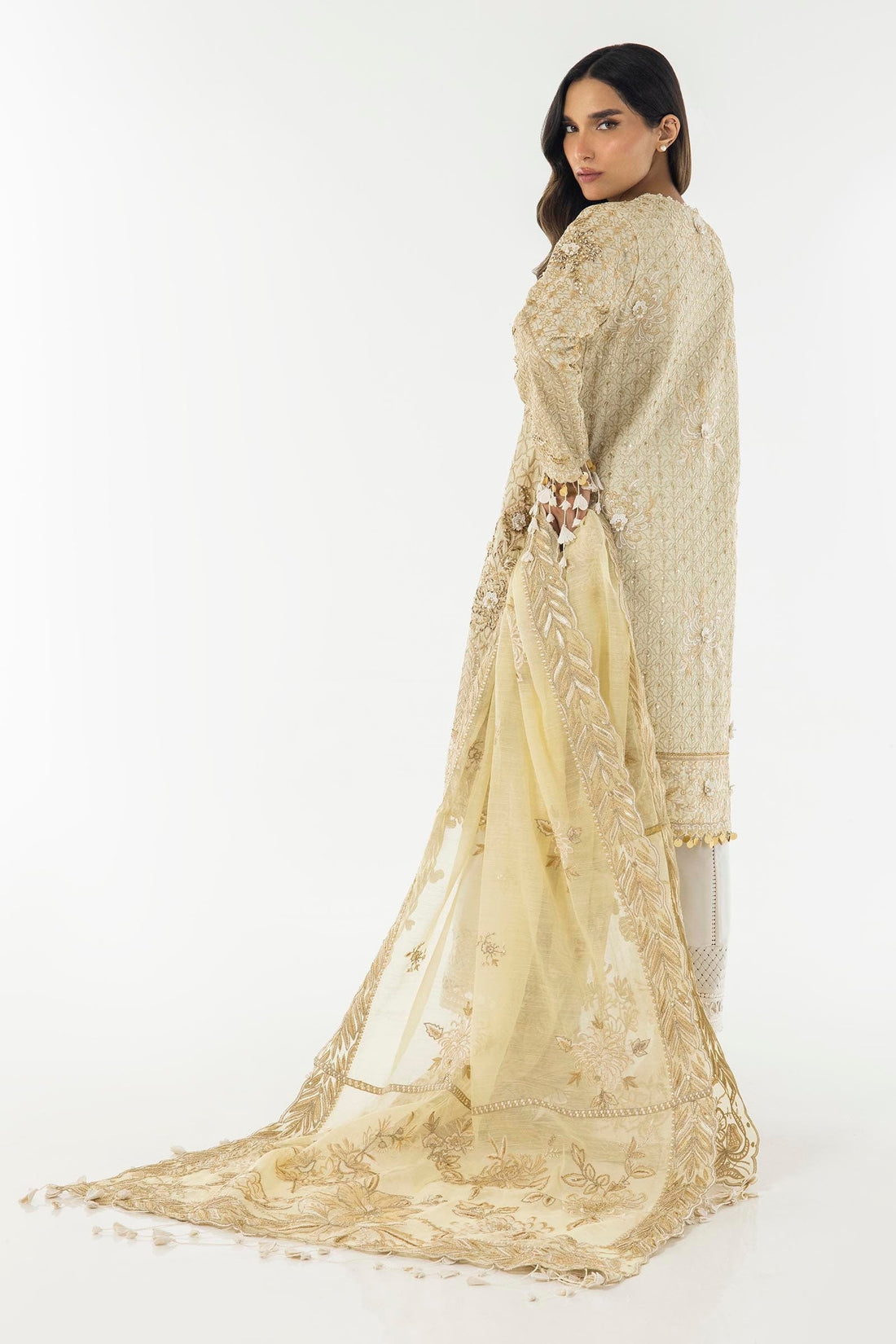 Sana Safinaz | Luxury Pret |  SS24FOR251P3 by Sana Safinaz - Designer Dress - Type: Ladies Clothes - Available at Libayah - 100% Original