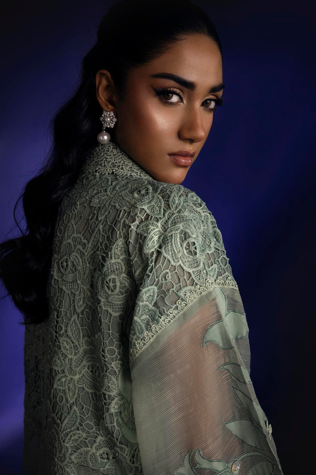 Sana Safinaz | Luxury Pret | SS24FOR262P2T by Sana Safinaz - Designer Dress - Type: Ladies Clothes - Available at Libayah - 100% Original