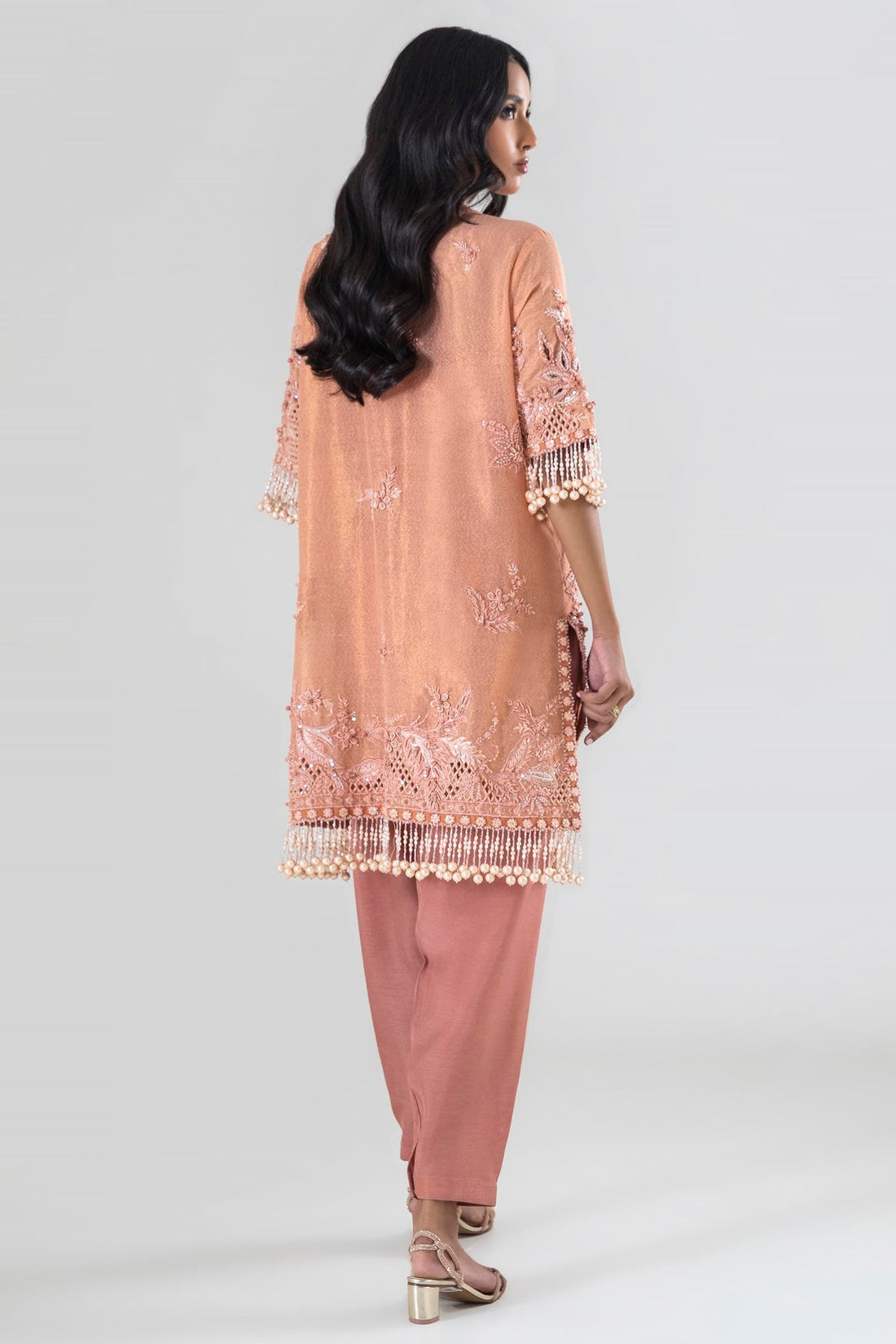 Sana Safinaz | Luxury Pret |  SS24FOR220P2T by Sana Safinaz - Designer Dress - Type: Ladies Clothes - Available at Libayah - 100% Original
