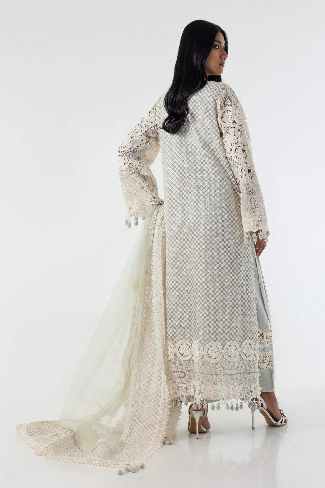 Sana Safinaz | Luxury Pret |  SS24FOR265P3 by Sana Safinaz - Designer Dress - Type: Ladies Clothes - Available at Libayah - 100% Original