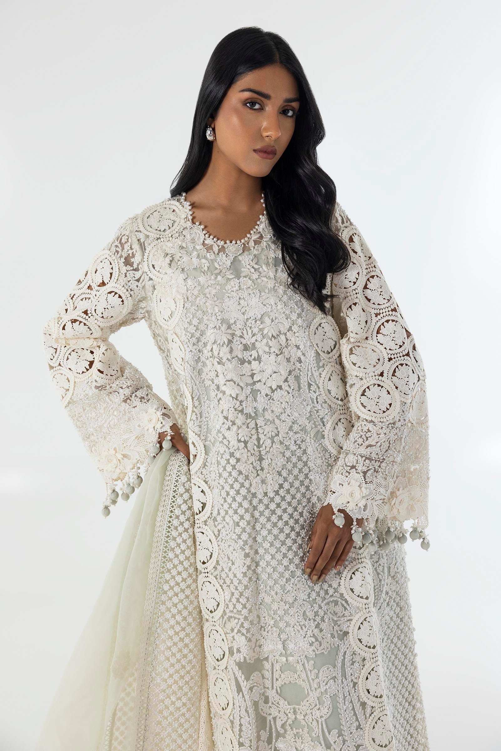 Sana Safinaz | Luxury Pret |  SS24FOR265P3 by Sana Safinaz - Designer Dress - Type: Ladies Clothes - Available at Libayah - 100% Original