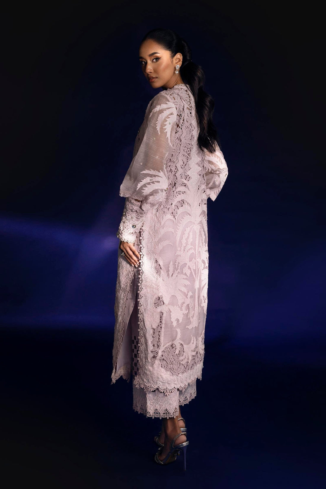 Sana Safinaz | Luxury Pret |  SS24FOR266P2T by Sana Safinaz - Designer Dress - Type: Ladies Clothes - Available at Libayah - 100% Original