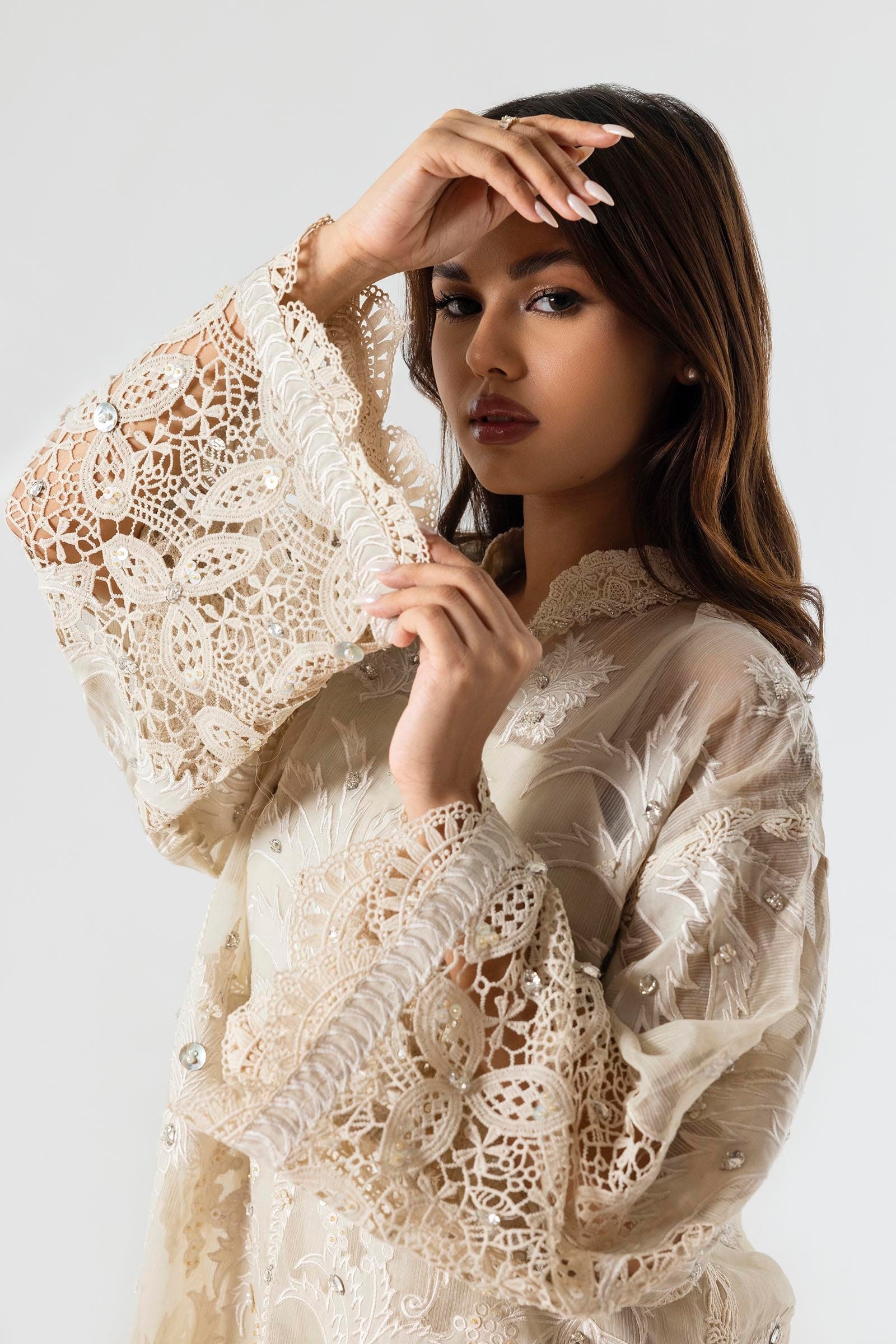 Sana Safinaz | Luxury Pret |  SS24FOR267P2T by Sana Safinaz - Designer Dress - Type: Ladies Clothes - Available at Libayah - 100% Original