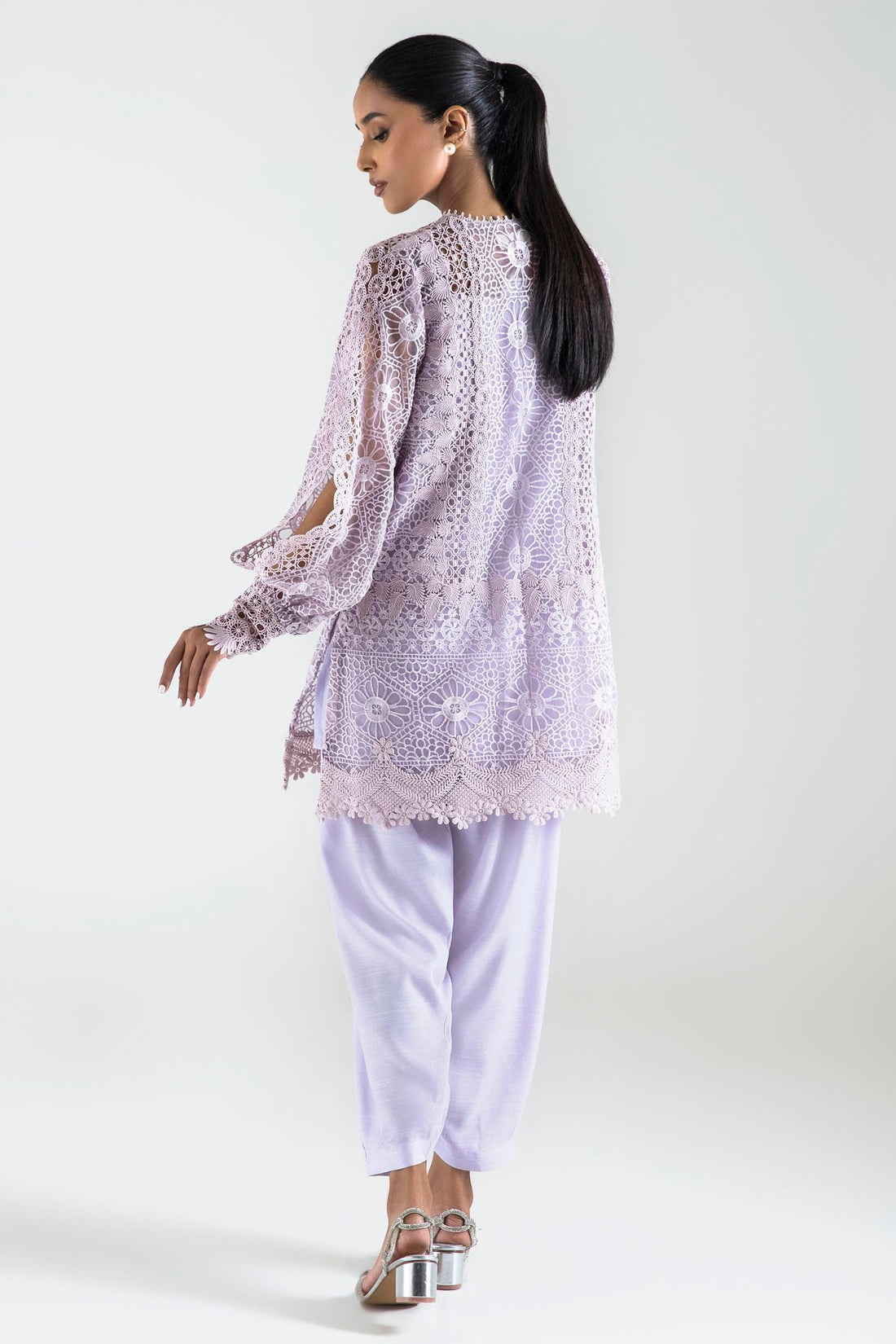 Sana Safinaz | Luxury Pret |  SS24FOR227P2T by Sana Safinaz - Designer Dress - Type: Ladies Clothes - Available at Libayah - 100% Original