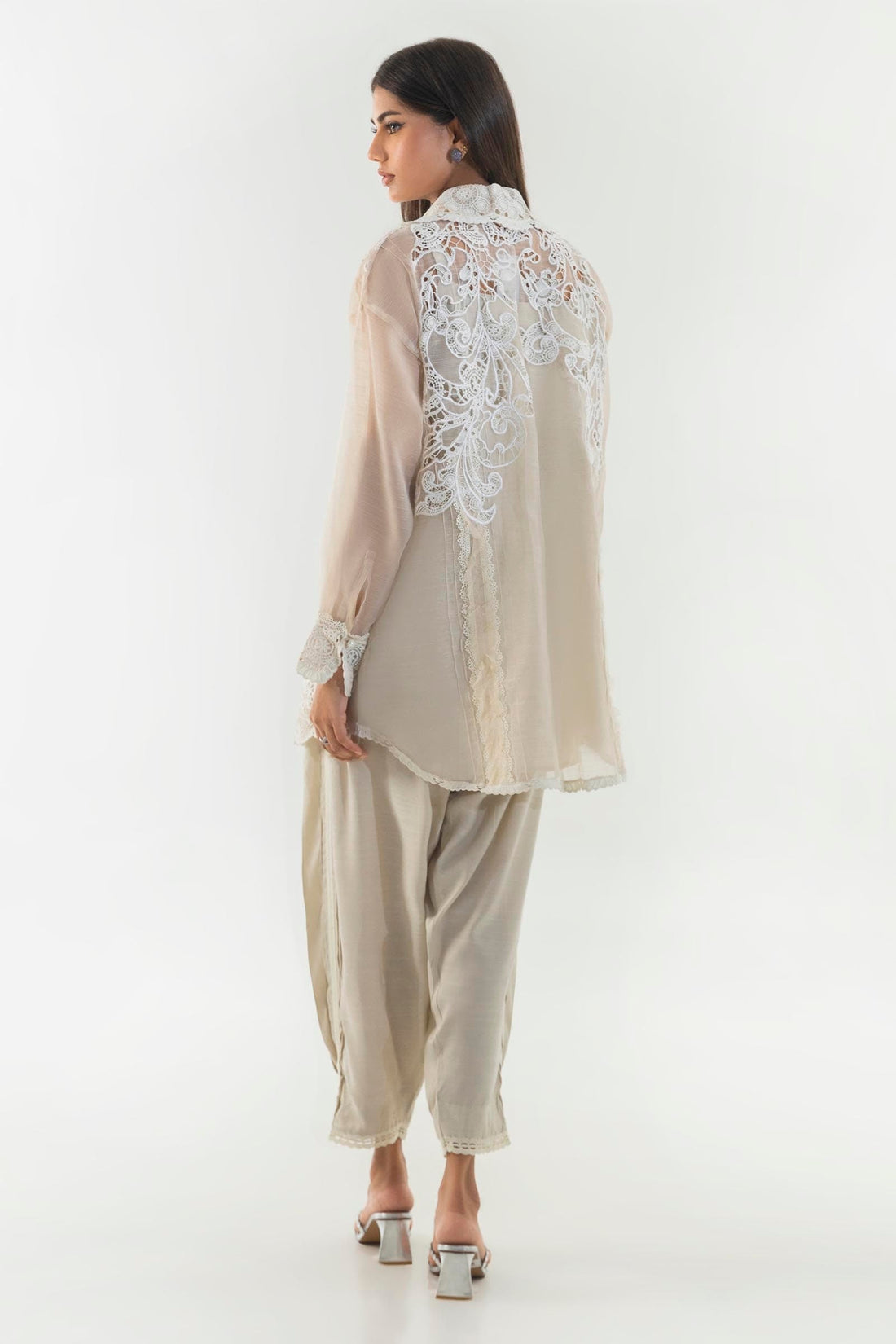 Sana Safinaz | Luxury Pret |  SS24FOR242P2T by Sana Safinaz - Designer Dress - Type: Ladies Clothes - Available at Libayah - 100% Original