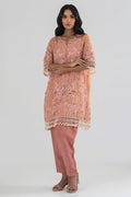 Sana Safinaz | Luxury Pret |  SS24FOR220P2T by Sana Safinaz - Designer Dress - Type: Ladies Clothes - Available at Libayah - 100% Original