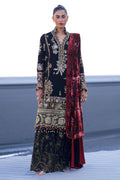 Sana Safinaz | Winter Shawl 24 | S241-001A-3CP by Sana Safinaz - Designer Dress - Type: Ladies Clothes - Available at Libayah - 100% Original